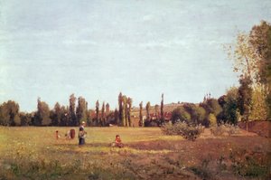 La Varenne de St. Hilaire, 1863 od Camille Jacob Pissarro