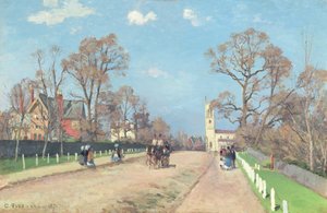 Cesta do Sydenhamu od Camille Jacob Pissarro