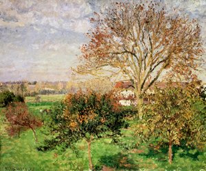 Podzimní ráno v Èragny, 1897 od Camille Jacob Pissarro