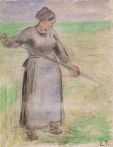 Obraceč sena od Camille Pissarro