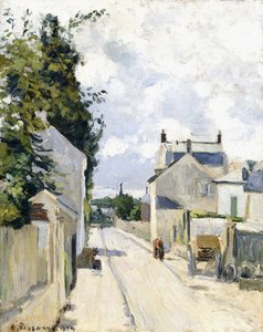 Hermitage Street, Pontoise od Camille Jacob Pissarro