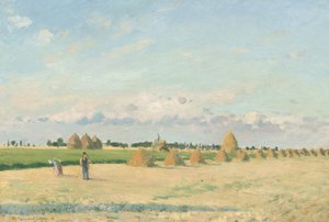 Krajina, Ile de France, 1873. od Camille Pissarro