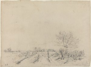 Montmorency Road, c. 18501860. od Camille Pissarro