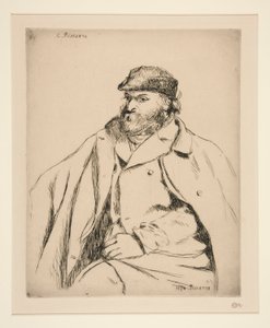 Paul C?zanne (Portrét C?zanna) od Camille Pissarro