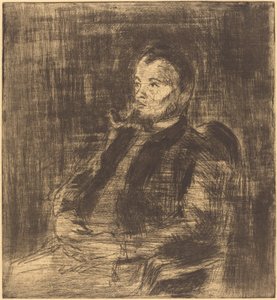 Paul Signac (portrét Paula Signaca) od Camille Pissarro