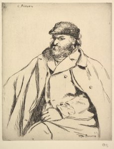 Portrét Paula Cézanna, 1874. od Camille Pissarro