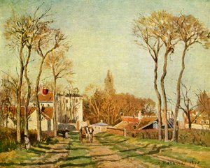 Vchod do vesnice, 1872, 1939. od Camille Jacob Pissarro