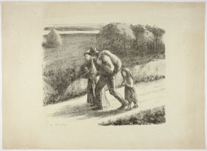 Vagabonds od Camille Pissarro