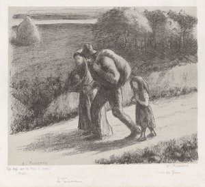 Vagabonds od Camille Pissarro