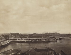 Montrealský přístav (č/b fotografie) od Canadian Photographer