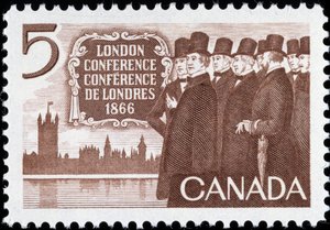Kanadské razítko na londýnské konferenci od Canadian School