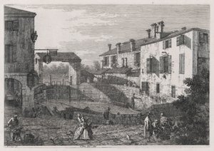 Le Porte Del Dolo (The Locks of Dolo), ze série Vedute (Views)