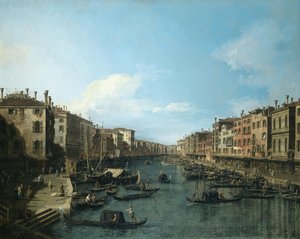 Canaletto - Velký kanál, 1738-42 od Canaletto