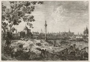 Imaginární pohled na Padovu od Canaletto