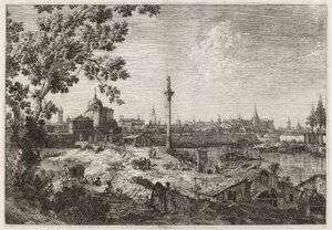 Imaginární pohled na Padovu, c. 17351746. od Canaletto
