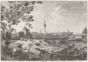 Imaginární pohled na Padovu, c. 17351746. od Canaletto