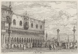 The Band Pier. proti. od Canaletto