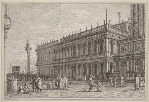 Knihkupectví. V. od Canaletto