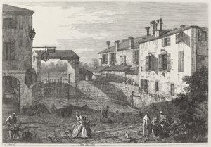 The Doors of the Dolo, c. 17351746. od Canaletto