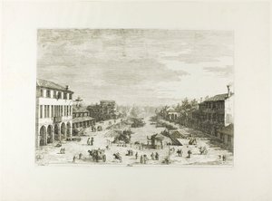 Mestre, z Vedute od Canaletto