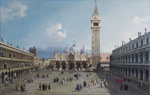 Náměstí svatého Marka od Canaletto