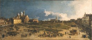 Prà della Valle v Padově od Canaletto