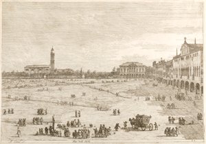 Prà della Valle, ze série „Vedute“ od Canaletto