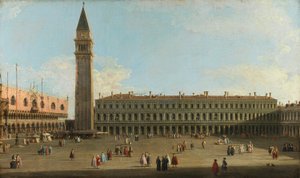 Náměstí svatého Marka, Benátky od Canaletto