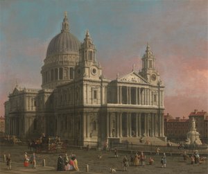 Katedrála svatého Pavla od Canaletto