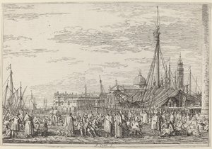 Trh na Molo, c. 17351746. od Canaletto