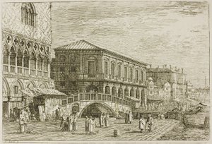 Vězení, z Vedute od Canaletto