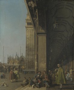 Benátky: náměstí San Marco od Canaletto