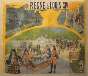 Plakát Le Regne de Louis XIV 1904