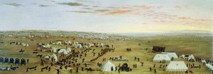 Kemp Uruguaiana, Rio Grande, Brazílie od Candido Lopez