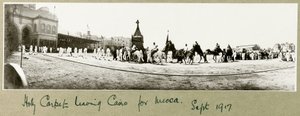 Svatý koberec opouštějící Káhiru do Mekky, září 1917 od Capt. Arthur Rhodes