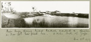 Řeka Auja, Khirbet Hadrah, 3. prosince 1917