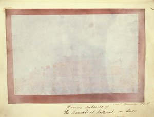 Domy před kasárnami u Buttevantu ve sněhu od Capt. Henry Craigie Brewster
