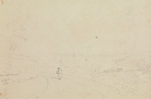 Nad West Cowes, 8. února 1826 od Capt. Thomas Hastings