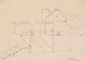 Ve Fishhouse, Isle of Wight od Capt. Thomas Hastings