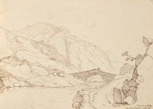 Most Černého potoka, 6. září 1841 od Capt. Thomas Hastings