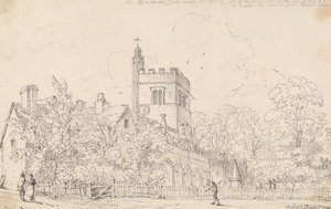 Cheshunt Church, 23. května 1814 od Capt. Thomas Hastings