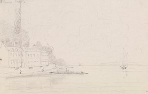 Hrad Cowes, Isle of Wight od Capt. Thomas Hastings