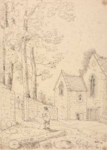 Crewkerne Abbey, 24. května 1833 od Capt. Thomas Hastings
