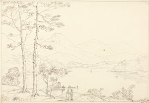 Derwent Water, 20. června 1835 od Capt. Thomas Hastings