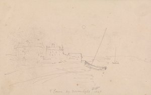 East Cowes by Moonlight, září 1827 od Capt. Thomas Hastings