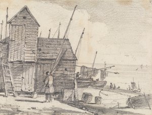 Pláž Hastings, 7. října 1820 od Capt. Thomas Hastings