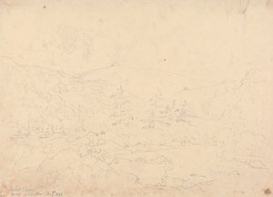Holne Chase poblíž Ashburton, 30 května 1833 od Capt. Thomas Hastings