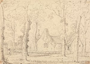 V Crewkerne Church Yard, červen 1833 od Capt. Thomas Hastings