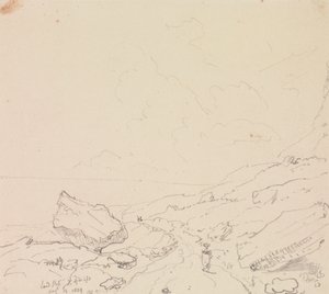 Landslip, Isle of Wight, 13. srpna 1829