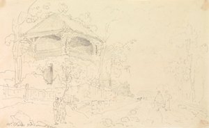 Starý letní dům pana Warda, Isle of Wight od Capt. Thomas Hastings